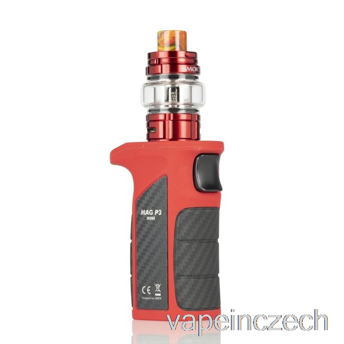 Smok Mag P3 Mini 80w Startovací Sada červené černé Vape Pero